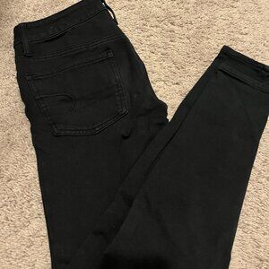 American Eagle Outfitters Black Jegging Jeans